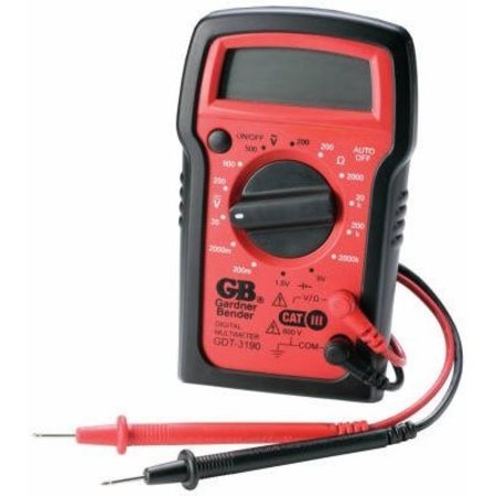 ECM INDUSTRIES ManualDGTL Multimeter GDT-3190